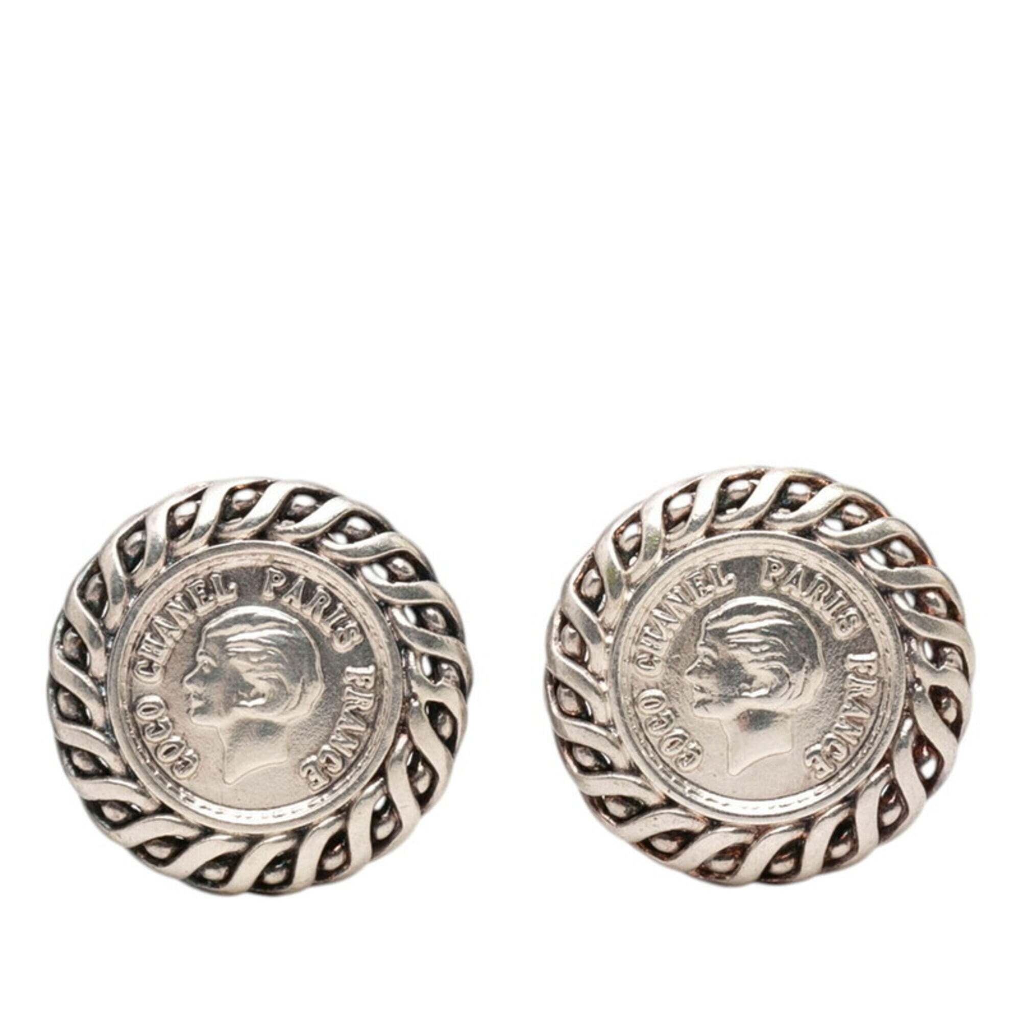 Chanel Silver Earrings 1030$
